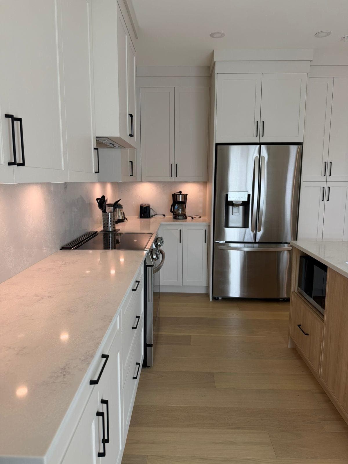 Kitchen cleaned by Fresh Space
